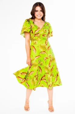 Midi-Alden Adair Diana Dress Palma
