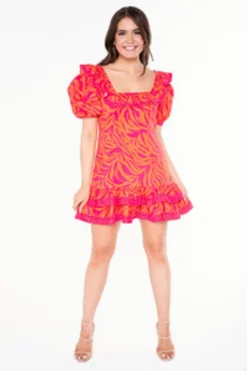Mini-Alden Adair Emma Dress In Wildcat