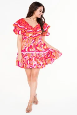 Mini-Alden Adair Harper Dress In Lovers Lane