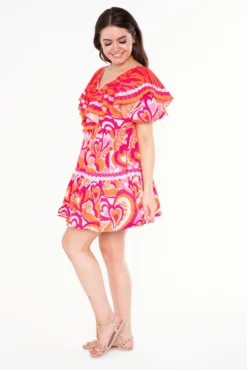 Mini-Alden Adair Harper Dress In Lovers Lane