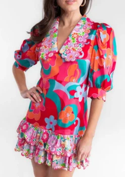 Mini-Alden Adair Piper Dress In Trippy