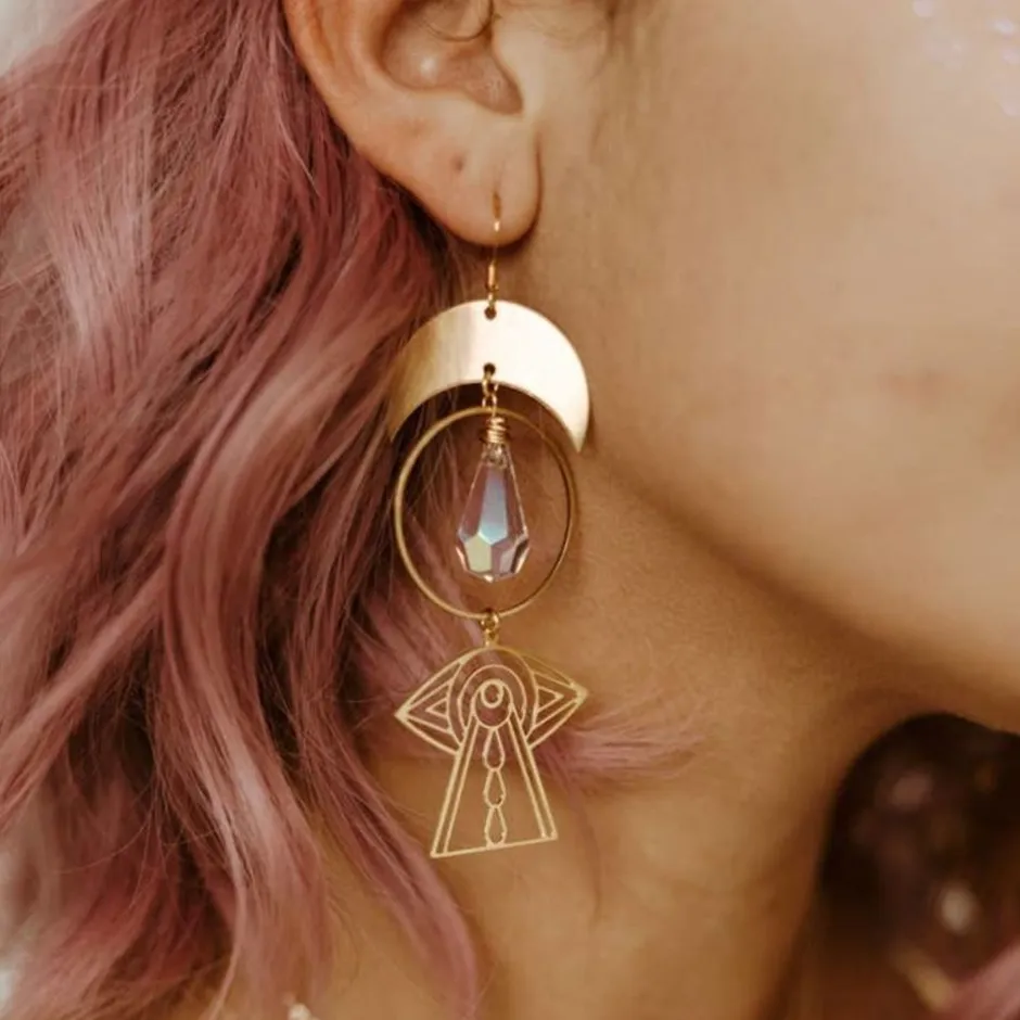Jewelry-Bohindie Stream Awakening Earrings