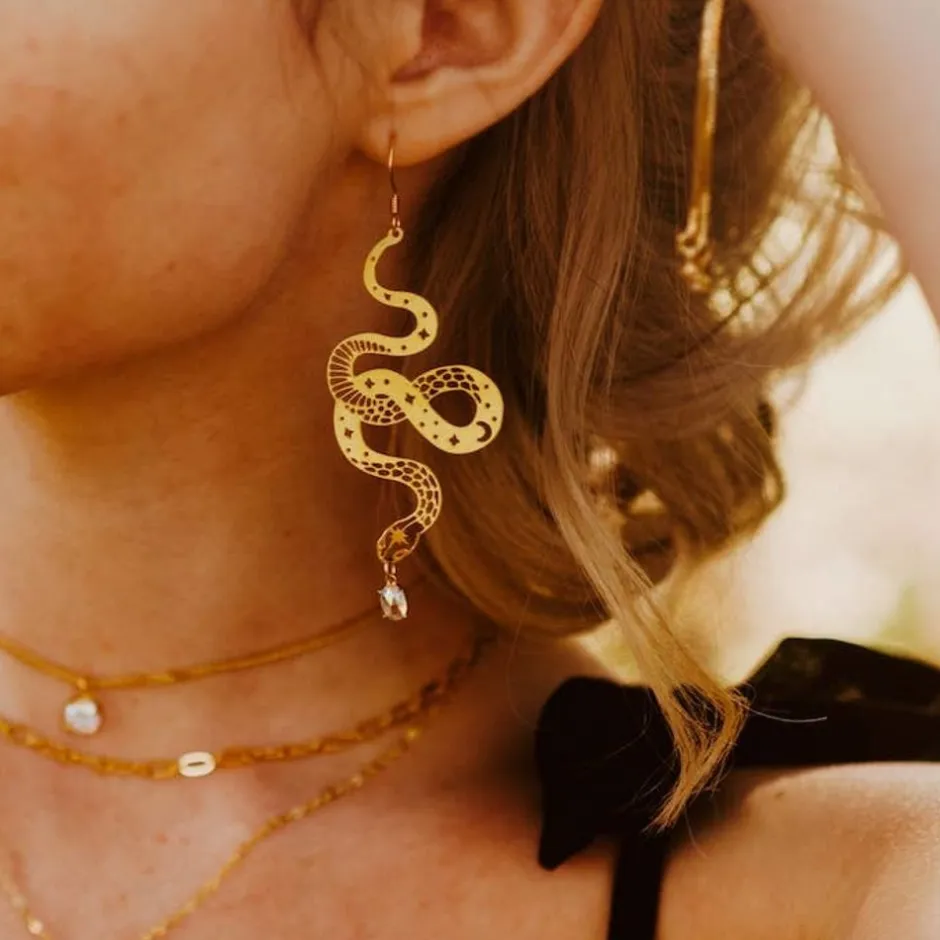 Jewelry-Bohindie Stream Levitate Earrings