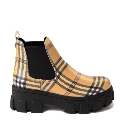 Boot-Circus by Sam Edelman Darielle Yellow Plaid Boot