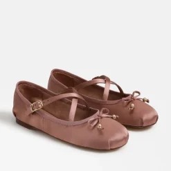 Flat-Circus by Sam Edelman Zuri Strap Ballet Flat Dark French