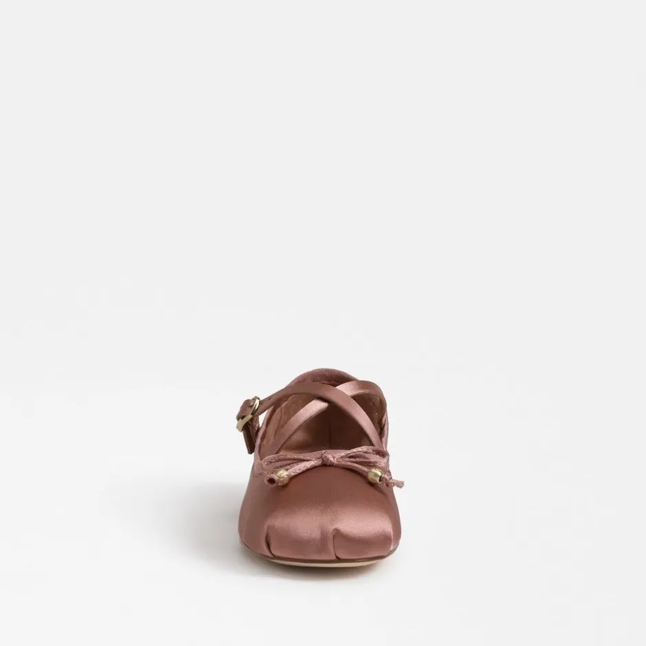 Flat-Circus by Sam Edelman Zuri Strap Ballet Flat Dark French