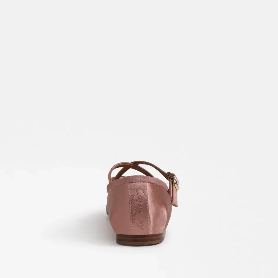 Flat-Circus by Sam Edelman Zuri Strap Ballet Flat Dark French