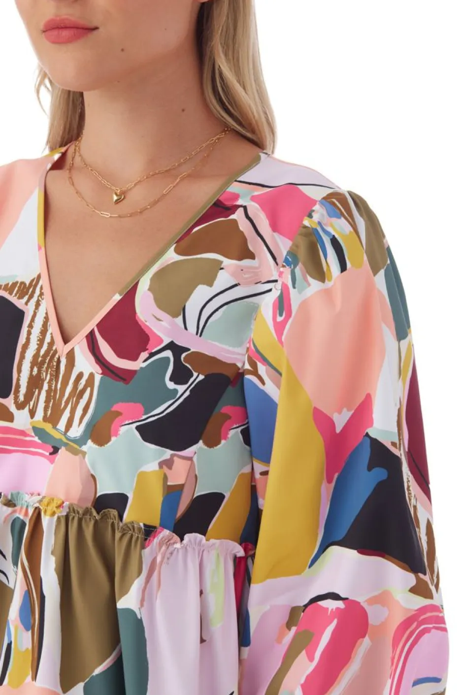 Mini-Crosby By Mollie Burch Addison Dress - Abstract Expression