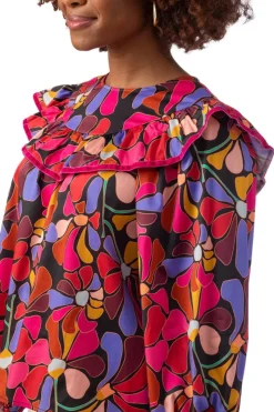 Blouses-Crosby By Mollie Burch Francine Top Daily Disco
