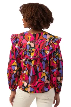 Blouses-Crosby By Mollie Burch Francine Top Daily Disco