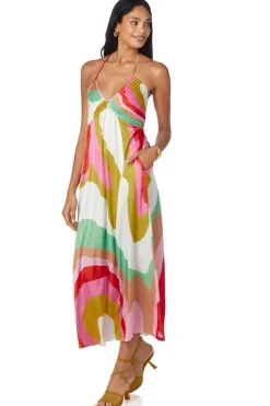 Maxi-Crosby By Mollie Burch Hill Dress Red Beach