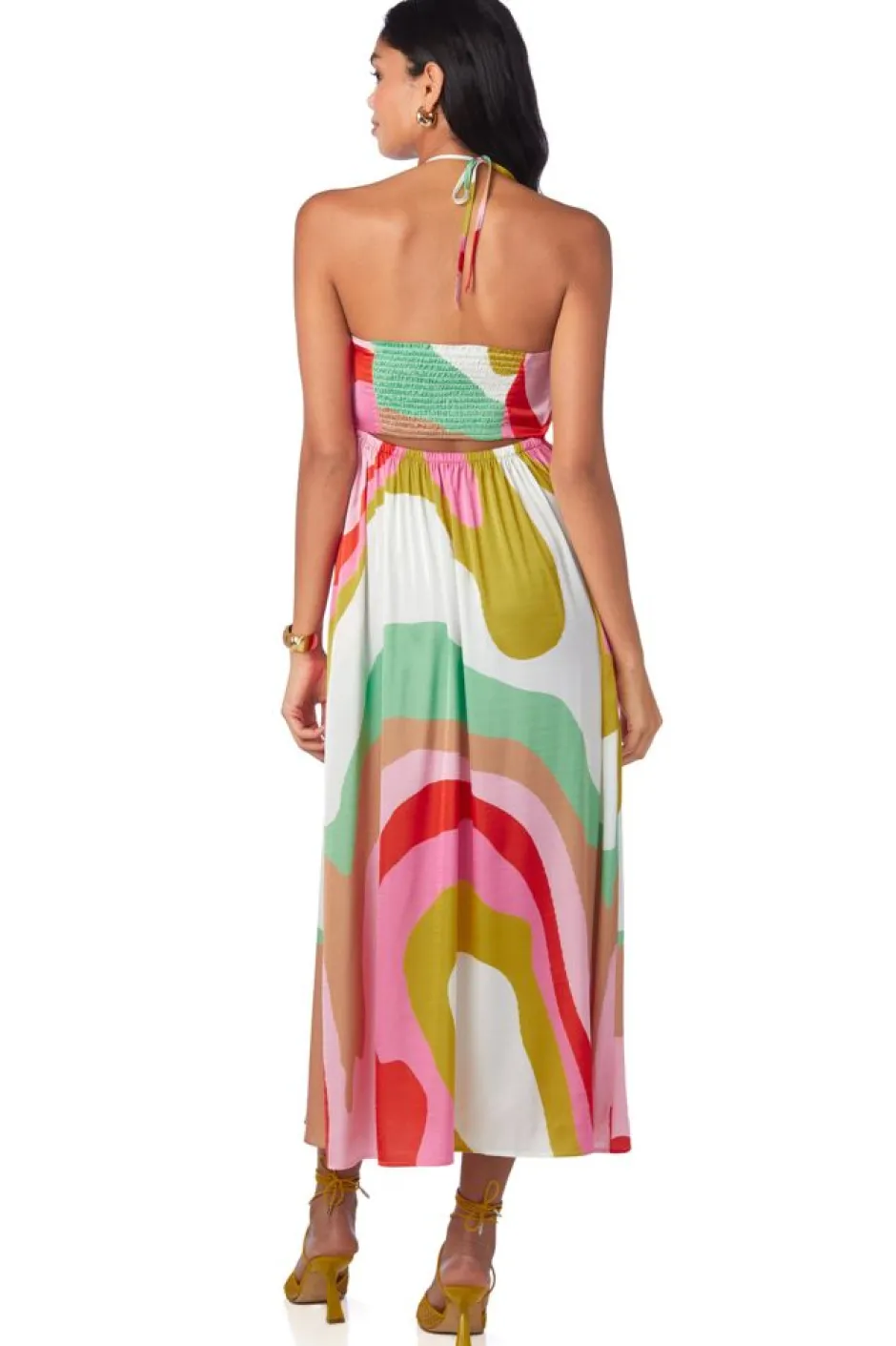 Maxi-Crosby By Mollie Burch Hill Dress Red Beach