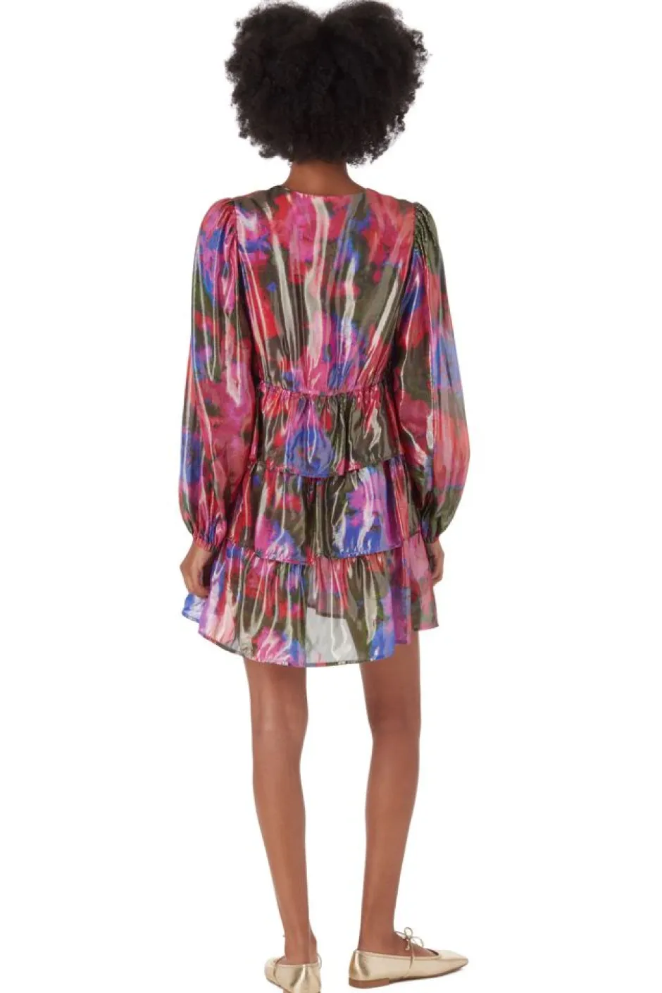 Mini-Crosby By Mollie Burch Lauren Dress Blurred Floral