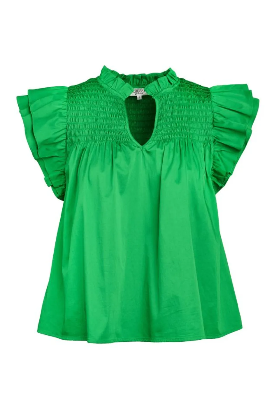 Blouses-Crosby By Mollie Burch Layla Top - Bright Fern