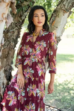 Maxi-Crosby By Mollie Burch Macrostie Dress - Gallery Floral