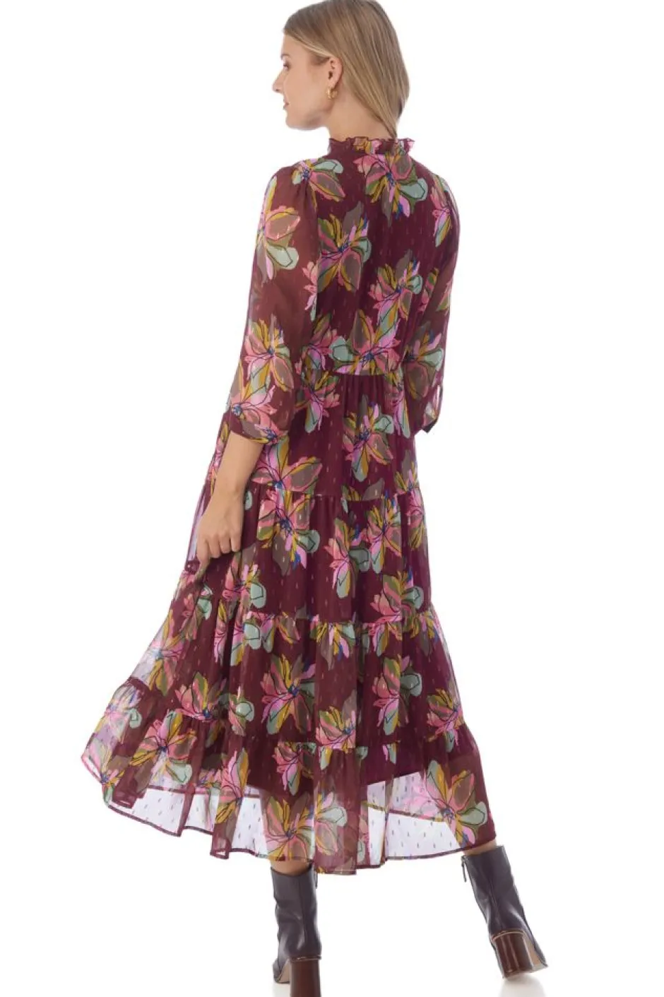 Maxi-Crosby By Mollie Burch Macrostie Dress - Gallery Floral