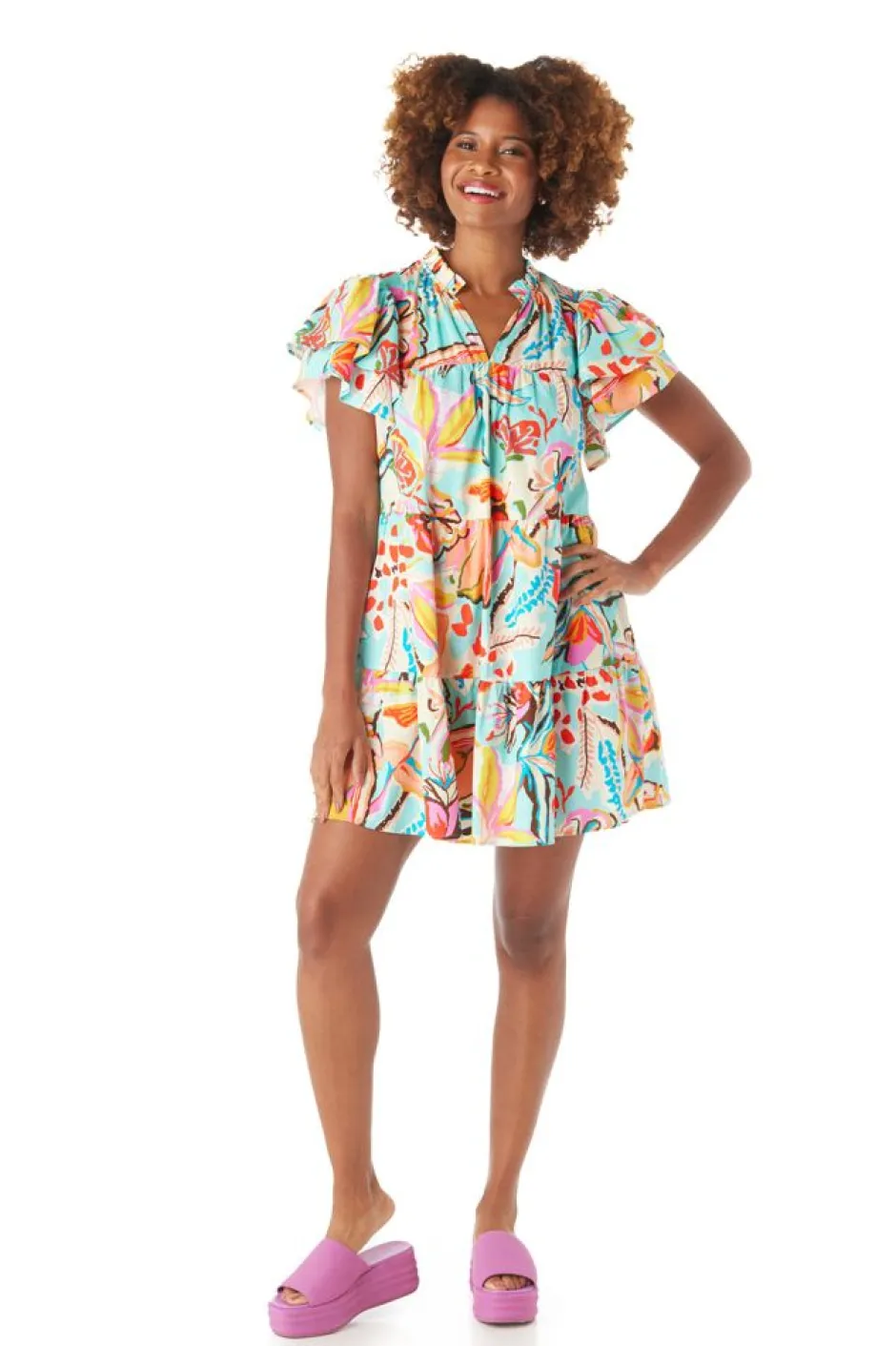 Mini-Crosby By Mollie Burch Mila Dress Canyon Floral