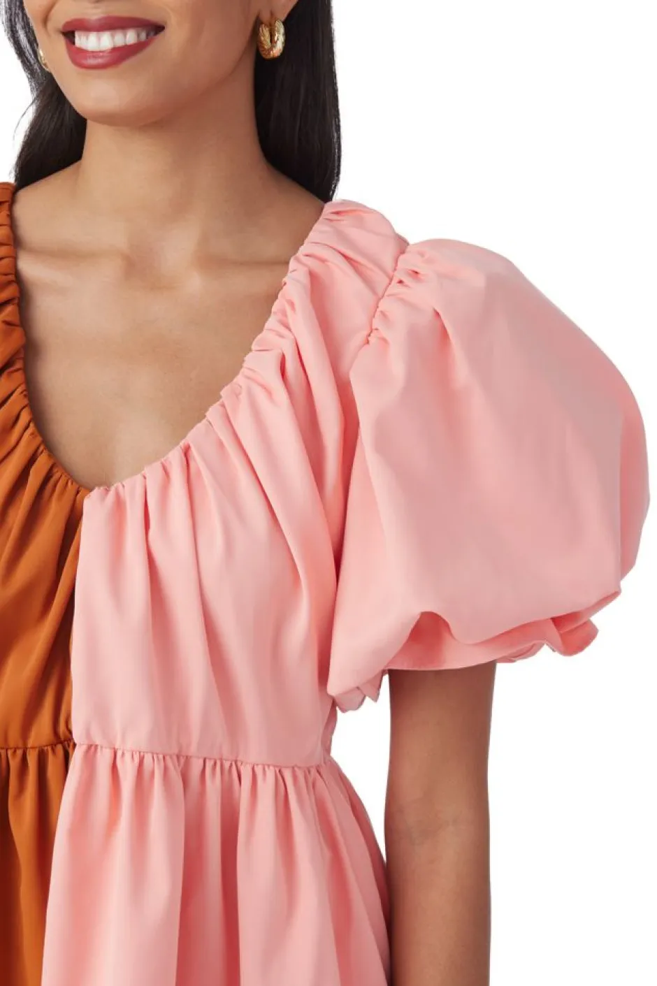 Mini-Crosby By Mollie Burch Raines Dress Salmon/Clay