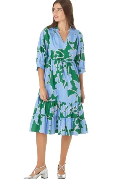 Midi-Crosby By Mollie Burch Tallie Dress Floral Figure