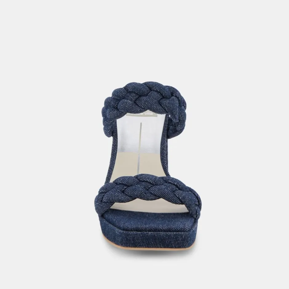 Heel-Dolce Vita Ashby Indigo Platform