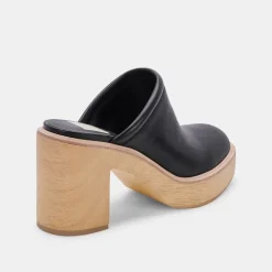 Mules-Dolce Vita Camdin Heels Black