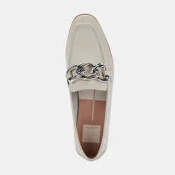 Loafers/Oxfords-Dolce Vita Crys White Loafer