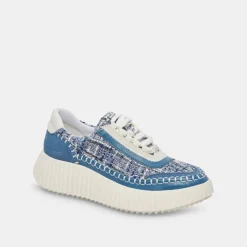 Sneaker-Dolce Vita Dolen Navy Multi Woven Sneakers