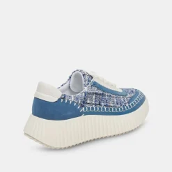 Sneaker-Dolce Vita Dolen Navy Multi Woven Sneakers