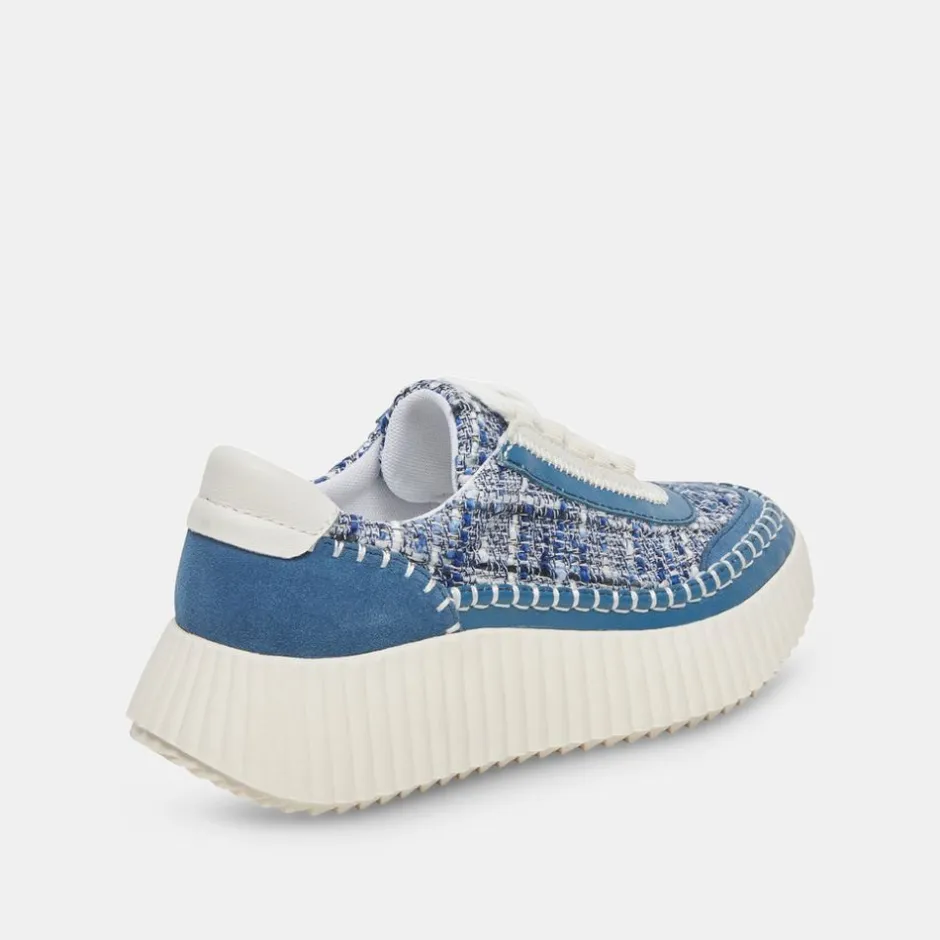 Sneaker-Dolce Vita Dolen Navy Multi Woven Sneakers