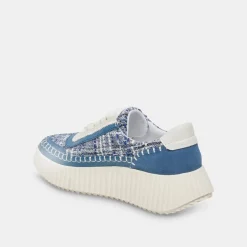 Sneaker-Dolce Vita Dolen Navy Multi Woven Sneakers