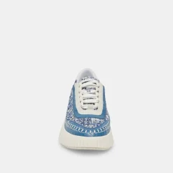 Sneaker-Dolce Vita Dolen Navy Multi Woven Sneakers