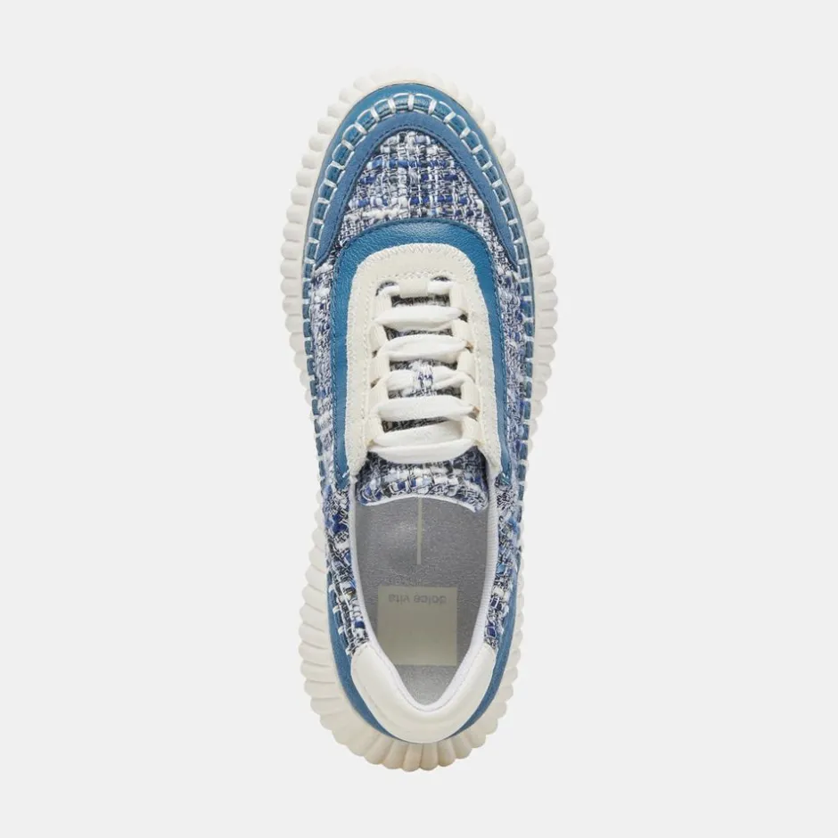 Sneaker-Dolce Vita Dolen Navy Multi Woven Sneakers