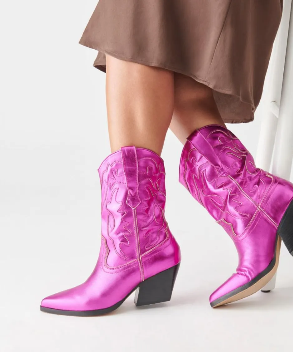 Boot-Dolce Vita Landen Boots Electric Pink