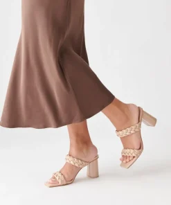 Heel-Dolce Vita Paily Patent Beige