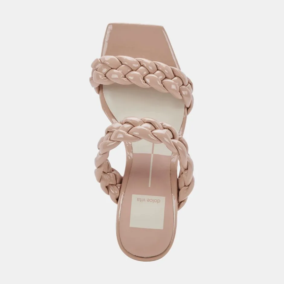 Heel-Dolce Vita Paily Patent Beige