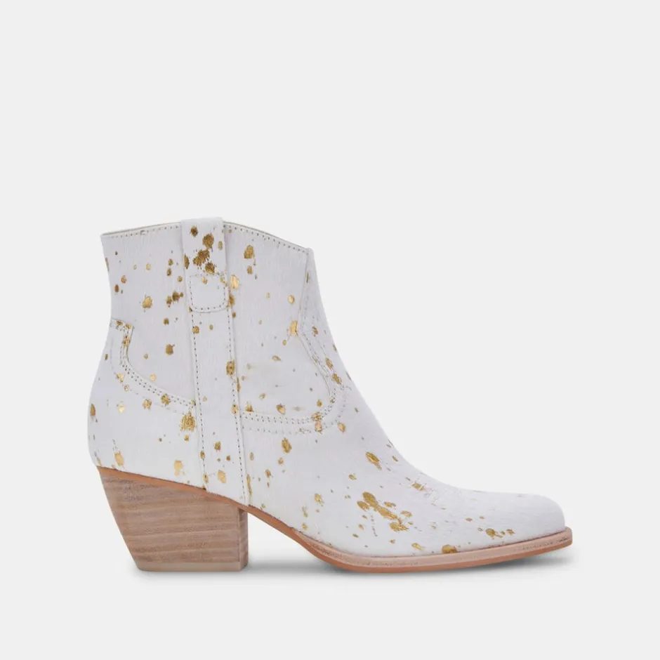 Boot-Dolce Vita Silma Gold Multi Bootie