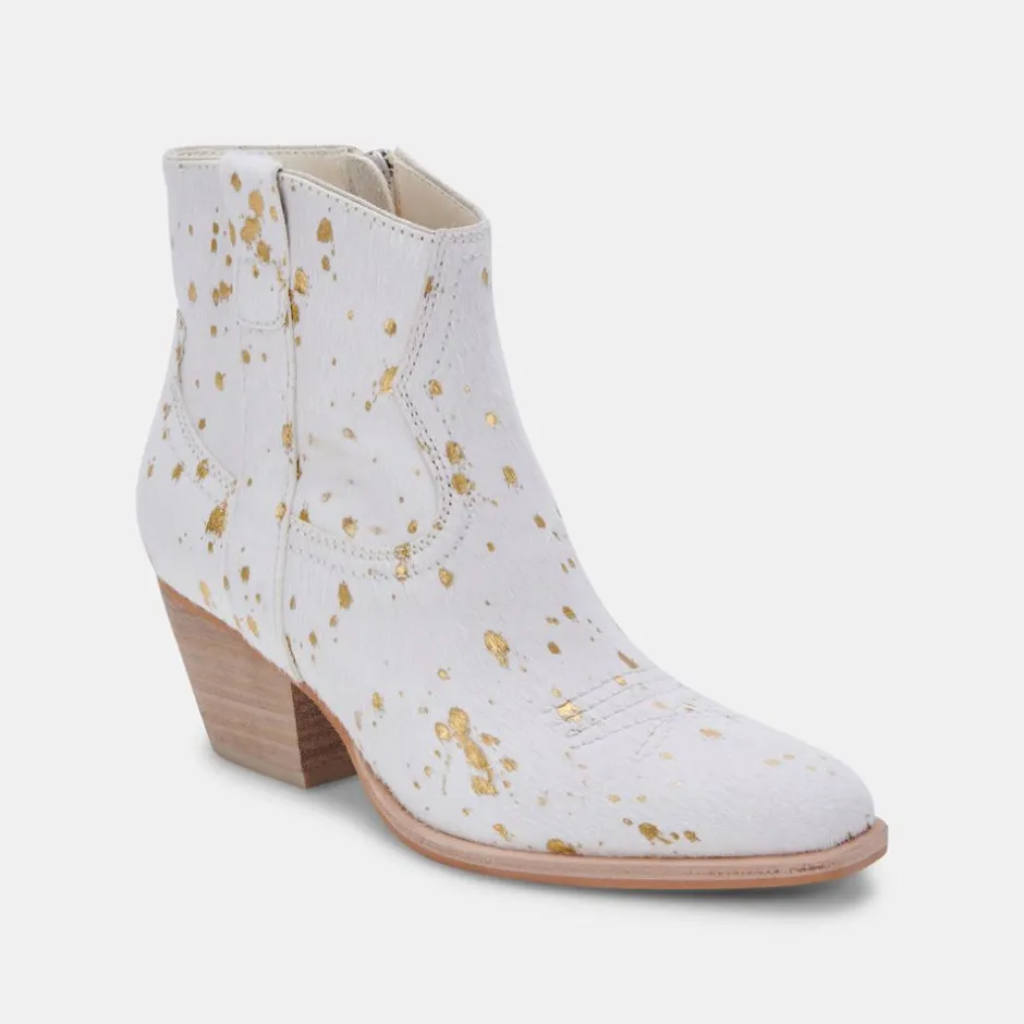 Boot-Dolce Vita Silma Gold Multi Bootie