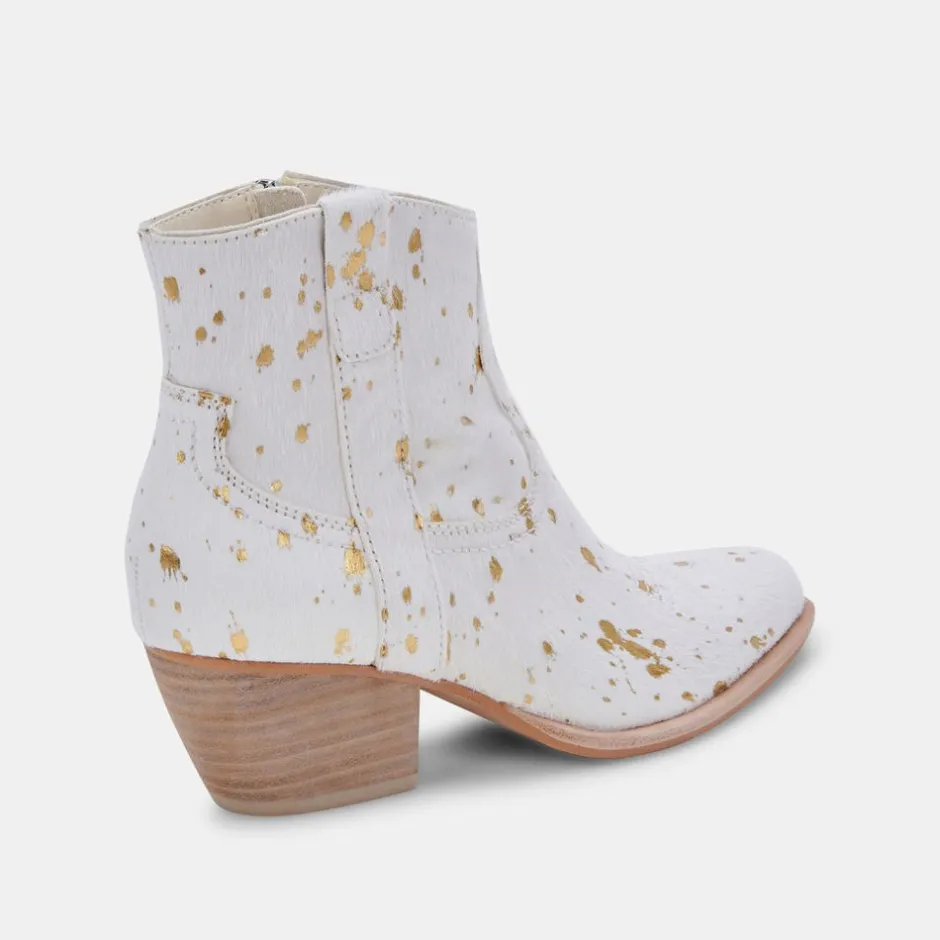 Boot-Dolce Vita Silma Gold Multi Bootie