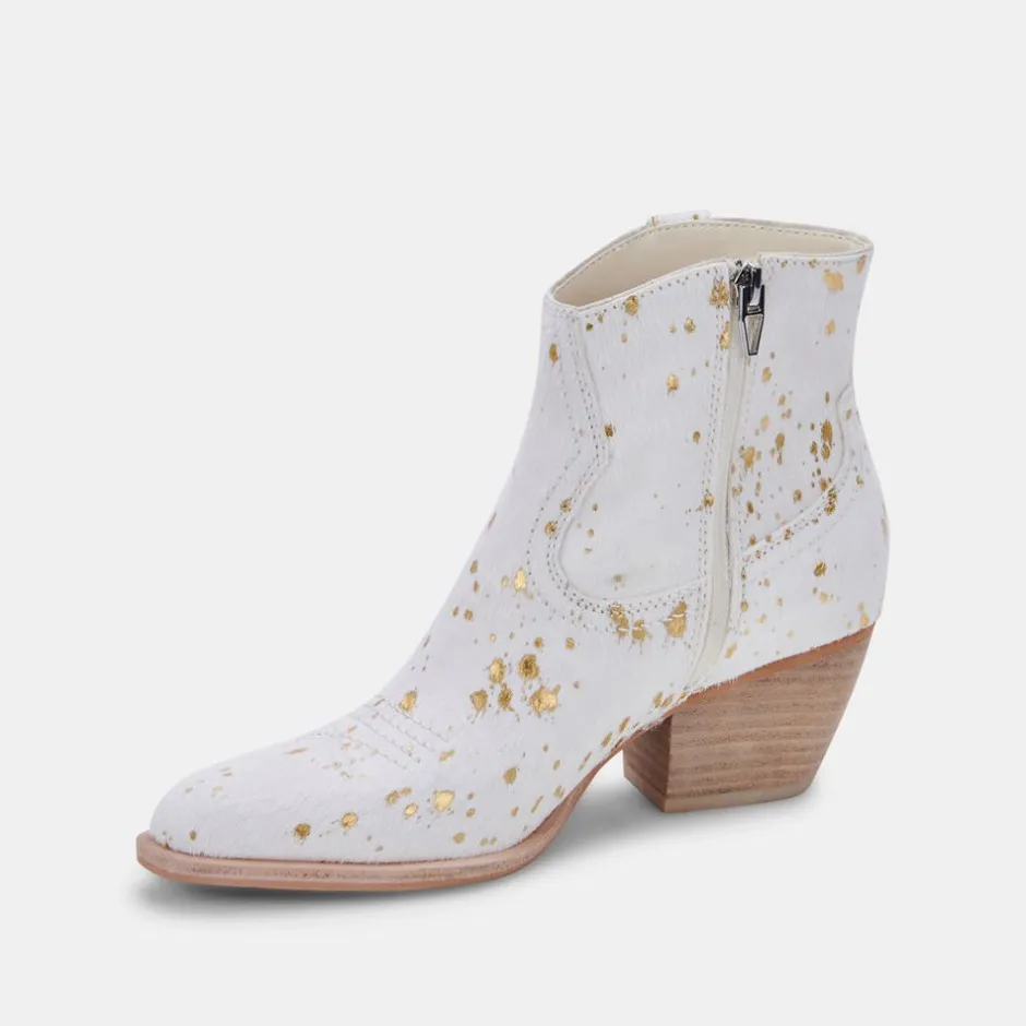 Boot-Dolce Vita Silma Gold Multi Bootie