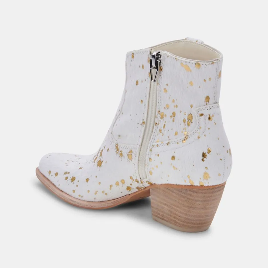 Boot-Dolce Vita Silma Gold Multi Bootie