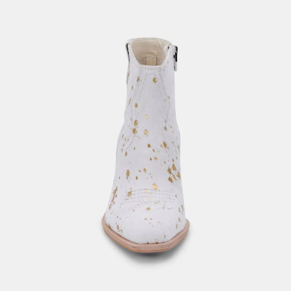 Boot-Dolce Vita Silma Gold Multi Bootie
