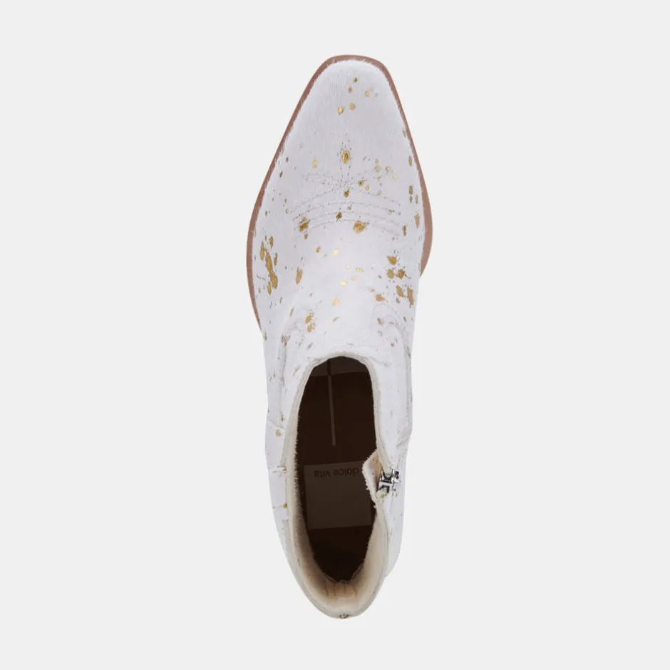 Boot-Dolce Vita Silma Gold Multi Bootie