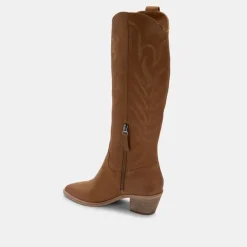 Boot-Dolce Vita Solei Boots Whiskey Nubuck