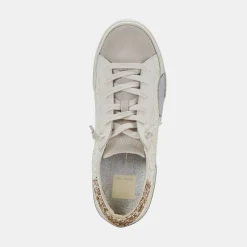 Sneaker-Dolce Vita Zina Embossed White Sneaker