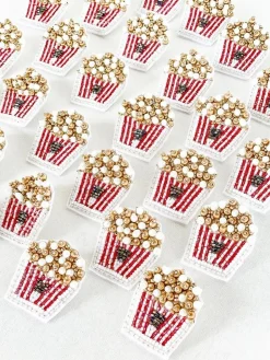 Jewelry-Dos Femmes Popcorn Earrings