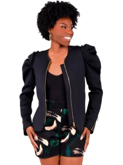 Jackets-Emily McCarthy Ava Jacket Noir