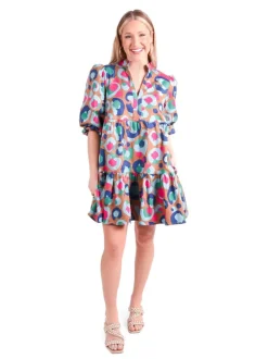 Mini-Emily McCarthy Frankie Dress Meadowbrook Spot Cheetah
