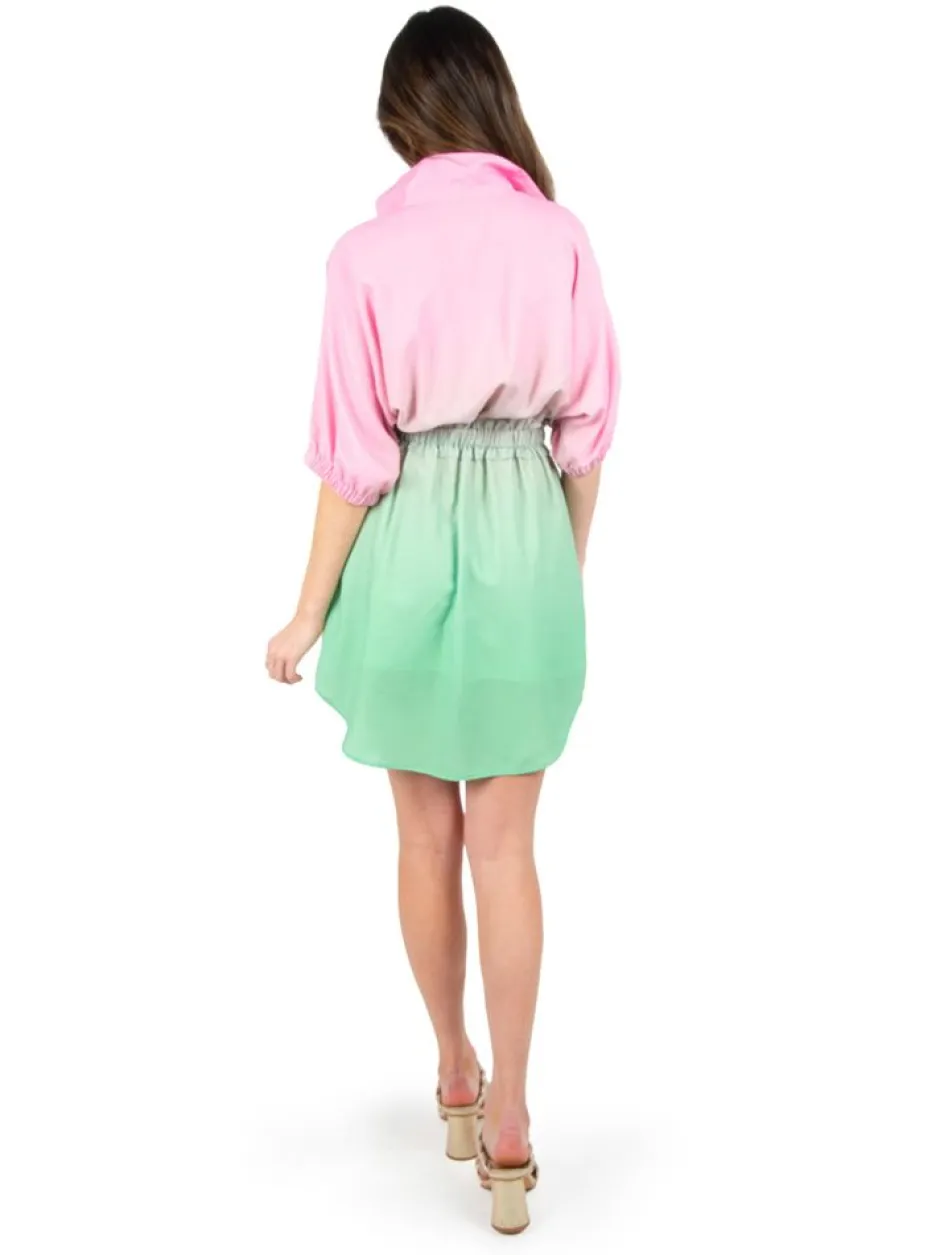 Mini-Emily McCarthy Palmer Dress Guava