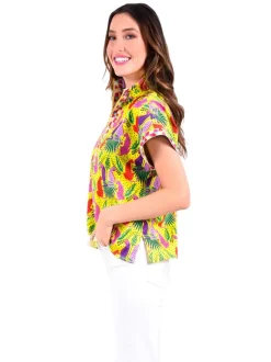 Blouses-Emily McCarthy Poppy Pullover Peekaboo