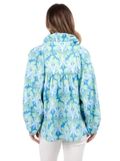 Blouses-Emily McCarthy Stella Top Lily Pad
